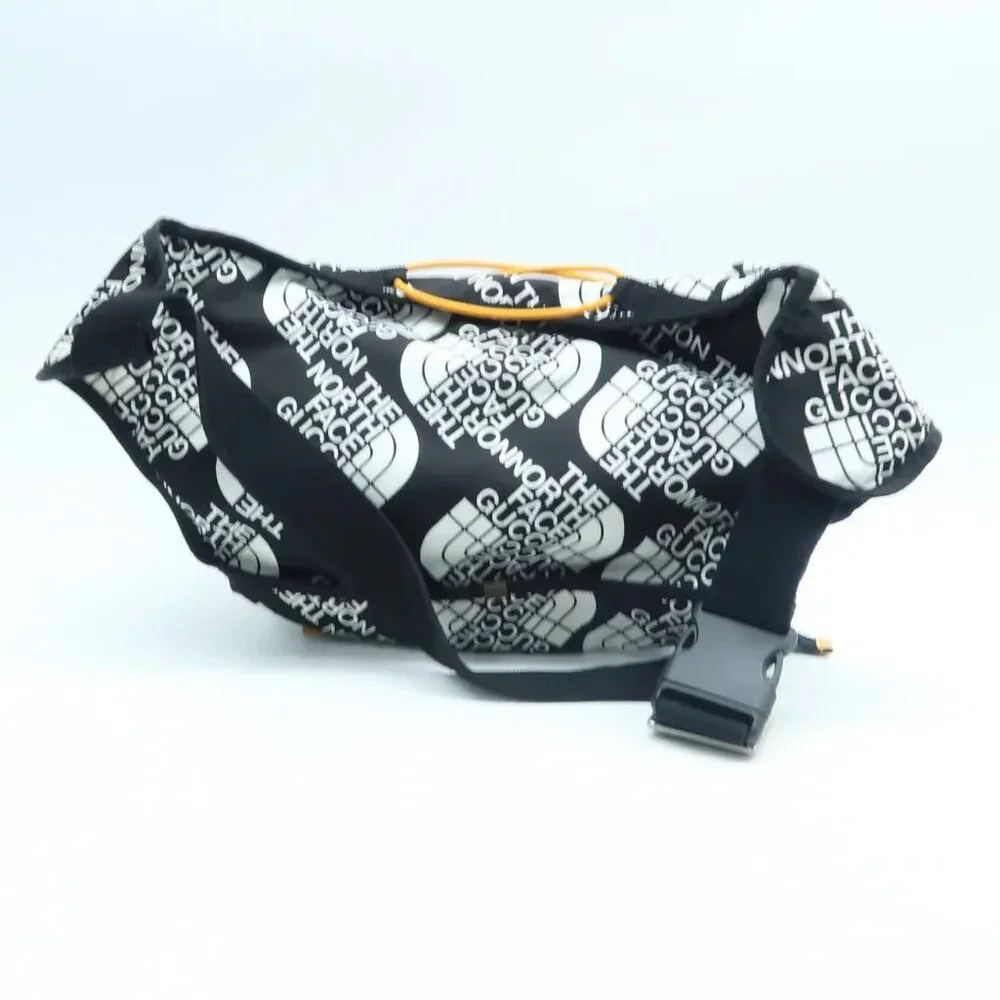 100% Authentic GUCCI Black GG Marmont Cloth Crossbody bag 861-073124 - Picture 2 of 12